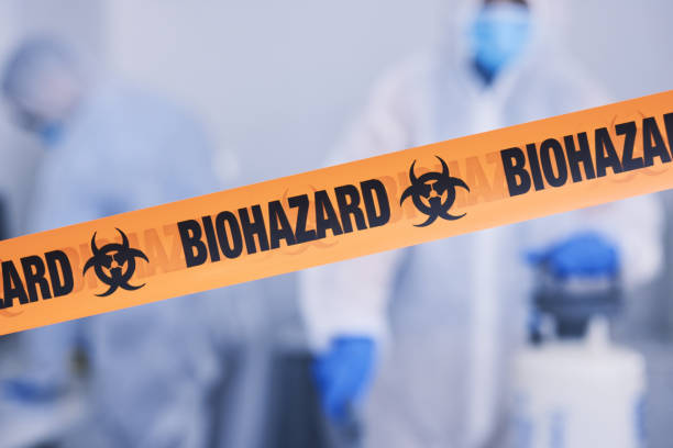 Professional Biohazard technician working in Utica, NY